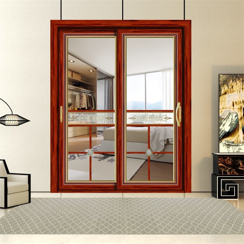 永固78厨房阳台隔断门双层玻璃门玻璃推拉门移门卧室中空门定制