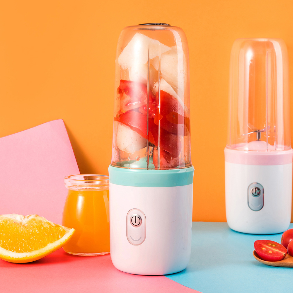 便携式迷你电动榨汁机 USB电动充电果汁杯 水果搅拌机 多功能水杯