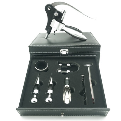 Perennial supply red wine Wine suit Wine Opener Set double-deck Wine suit Drawer Box Wine Set