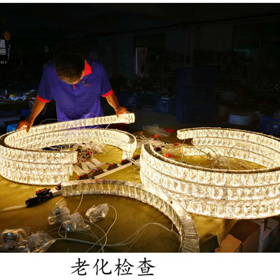 現代燈具組裝  裝飾類燈具組裝 水晶吸頂燈吊燈壁燈來圖來樣加工