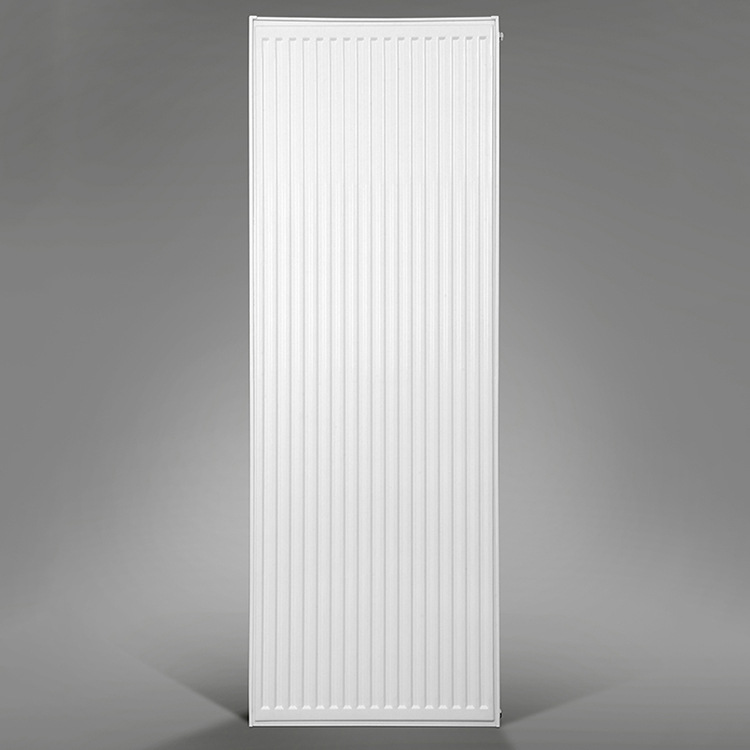 家用壁挂式竖形暖气片钢制板式散热器底进底出双板双对流暖气片