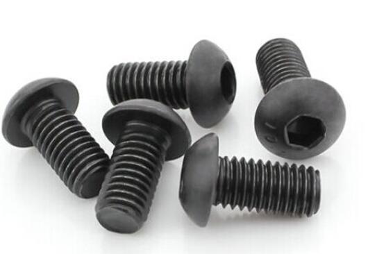 高强度半圆头内六角螺丝 蘑菇头伞型内六角螺钉10.9级 M5 M6