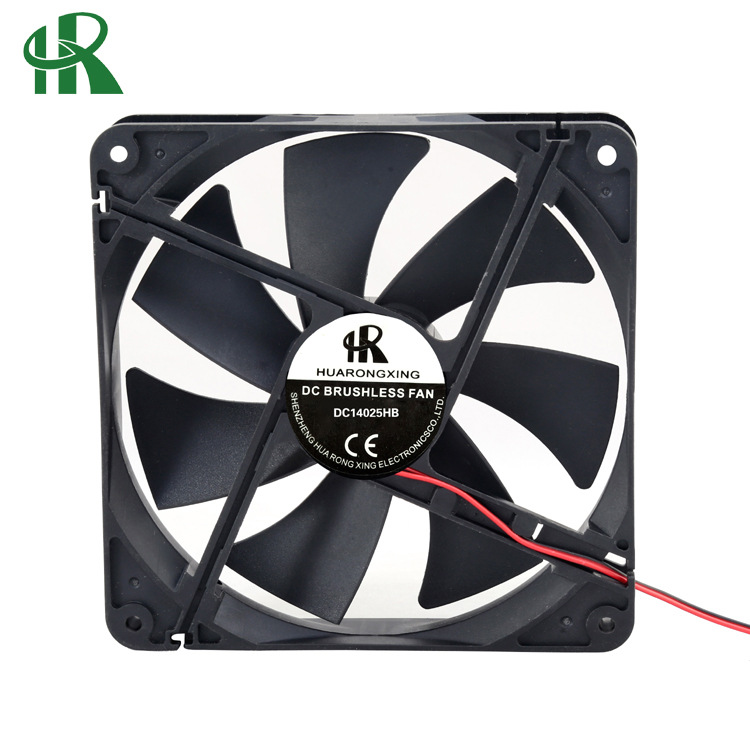 厂家供应高品质14025含油直流风扇双滚珠风扇机箱风扇