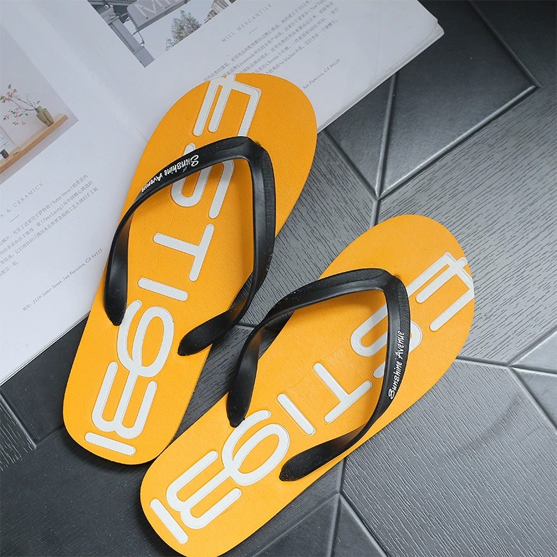 Летние трендовые шлепанцы для отдыха, неб_slip beach slippers, корейский стиль, плюс-сайз