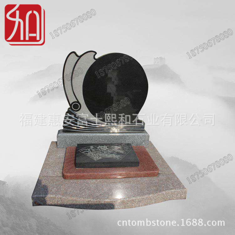 镇江泉州石雕墓碑批发  父母合葬套墓出售 奠基石碑制作 批发零售