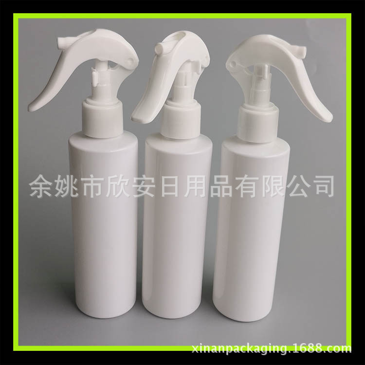 白色手压喷瓶200ml细雾瓶 小老鼠喷壶200ml清洁剂喷瓶 浇花瓶 洒