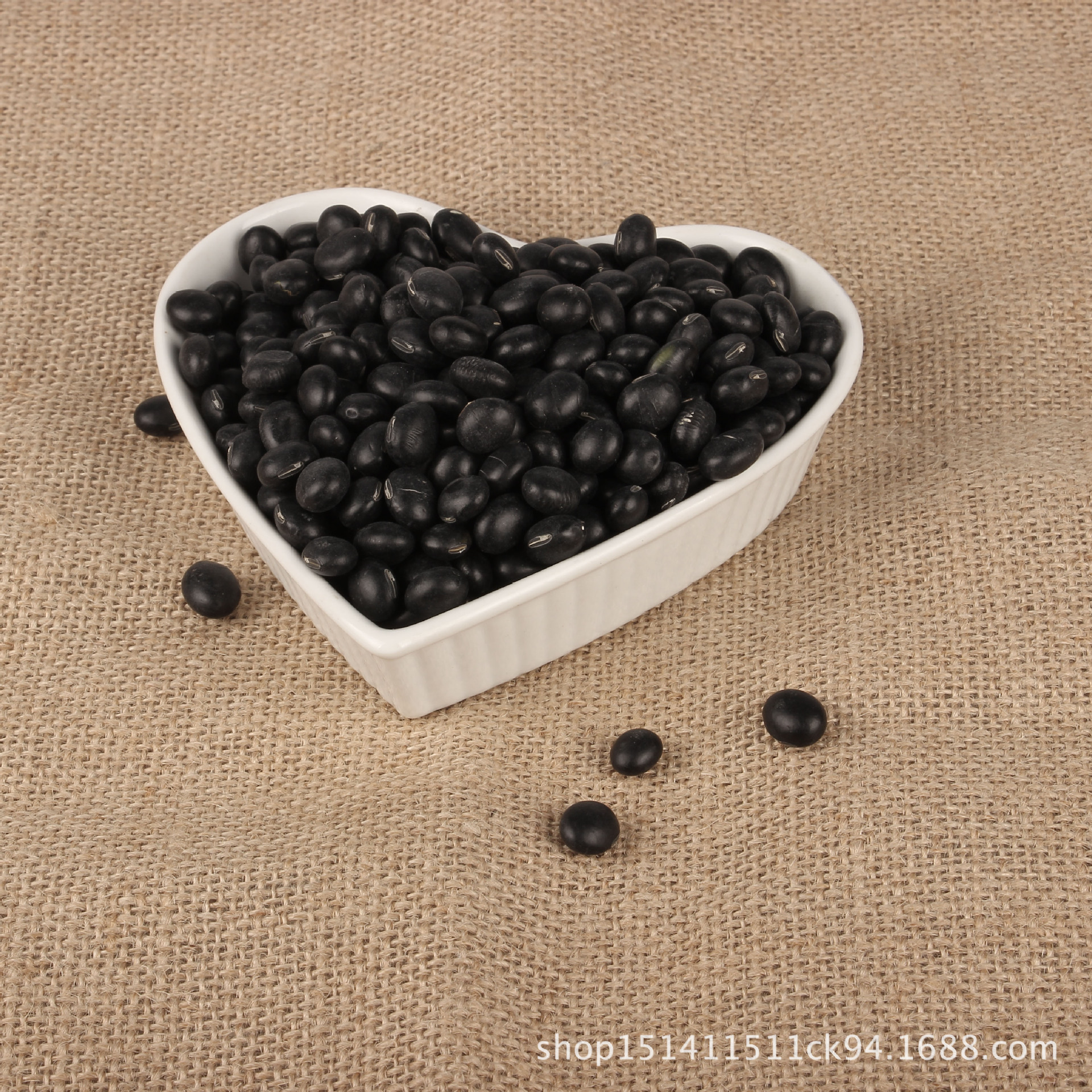 Black Soybeans, Green Kernel (Glycine max) — Northeast China Hei Dou, Food-Herb Legume quality and texture