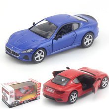 马珂垯 裕丰玛莎MS拉蒂GT车模型 合金儿童玩具回力车原厂授权车模