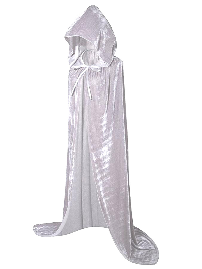 Umhang Cape Halloween Karneval Vampir Kostüm Mit Kapuze Weicher Mantel Unisex - Picture 10 of 17