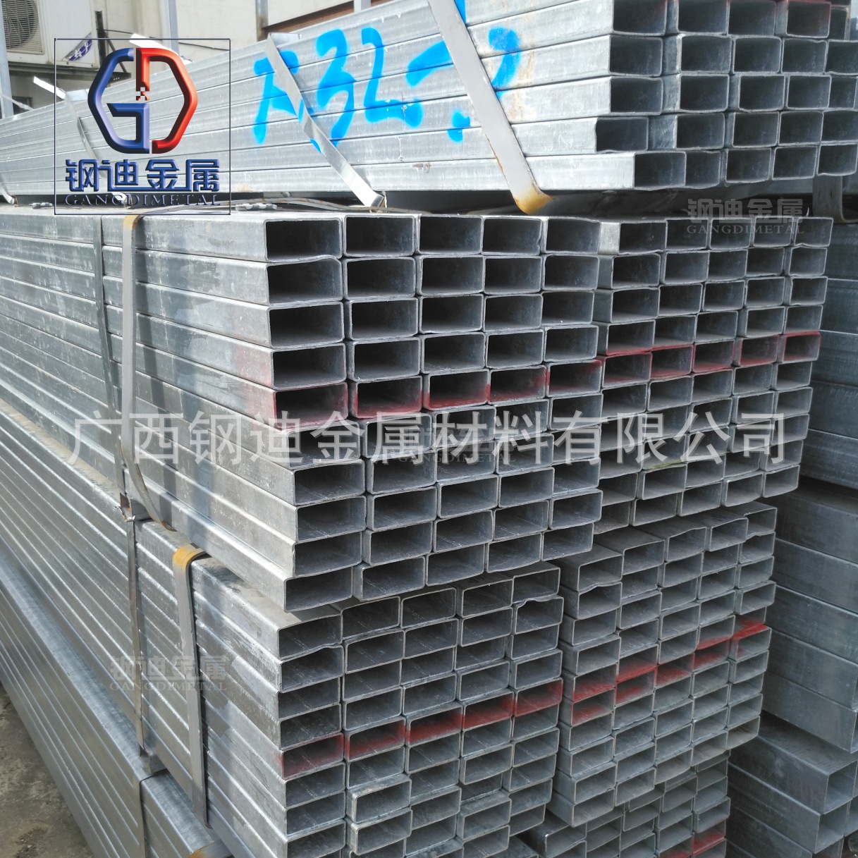 热镀锌方管 方通 矩形20*20-800*800 规格齐全 现货批发