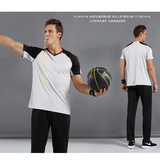 Баскетбольный футбольный комплект подходит для мужчин и женщин, волейбольный жакет, штаны, короткий рукав