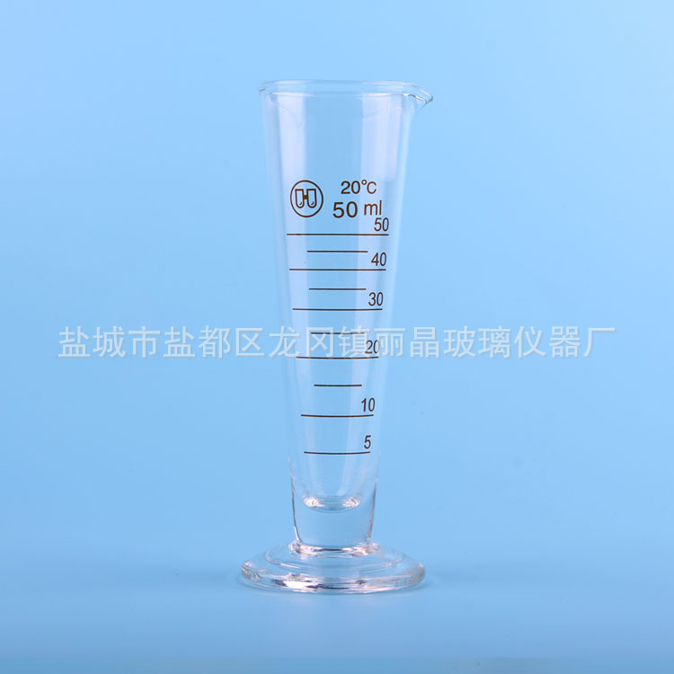 玻璃量杯带刻度实验室玻璃量杯50ml 100ml 250ml 500ml 1000ml