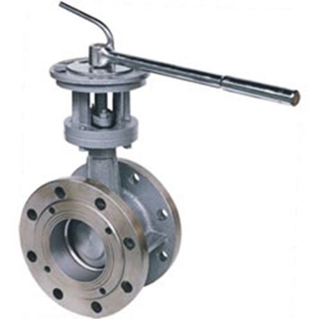 D343H、D343Y大口径双偏心四氟密封蝶阀