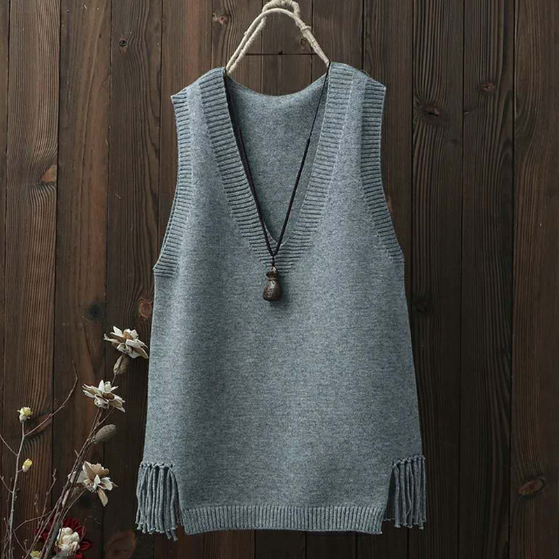 Gilet femme KAI LILE en Tricot - Ref 3316480 Image 8