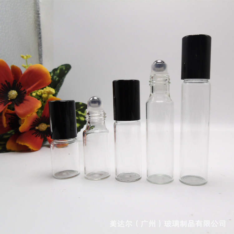 10ml管制玻璃瓶滚珠瓶香水瓶茶色香水喷雾瓶香水分装瓶乳液分装瓶