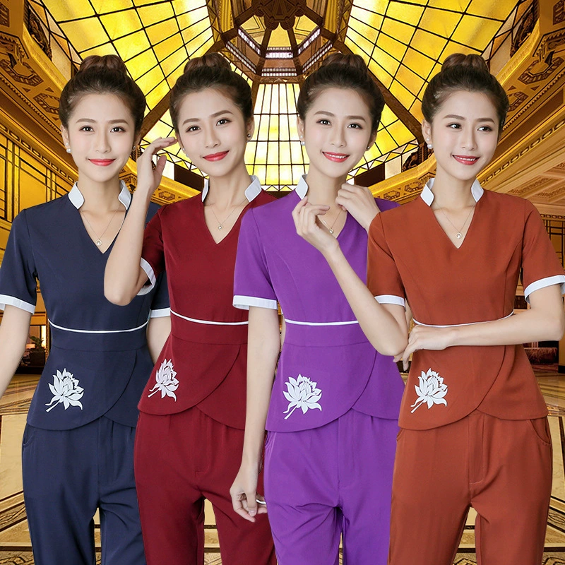 Салон красоты оздоровительный центр Спецодежда женская новая осенне-зимняя одежда СПА одежда косметолога педикюр клуб техник костюм