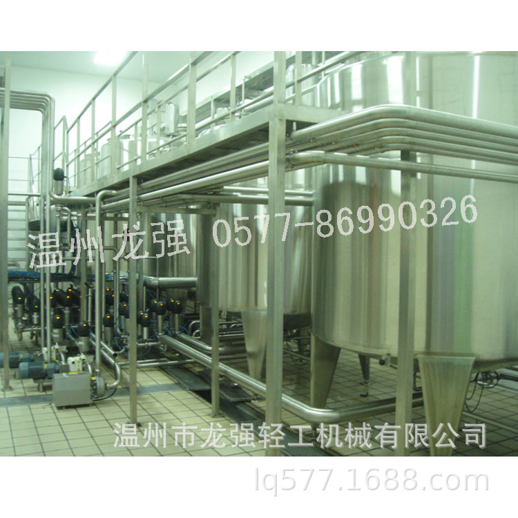 不锈钢304胶原蛋白美容饮品生产线 温州龙强 多肽饮料加工设备