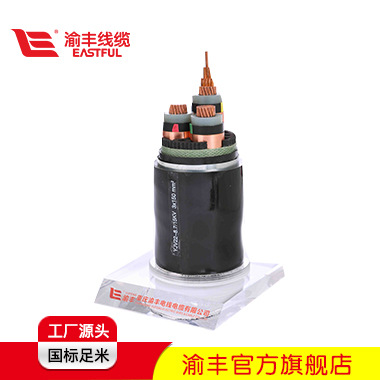 重庆渝丰国标足米纯铜无卤低烟电力电缆WDZB－YJ(F)E WDZB－YJY