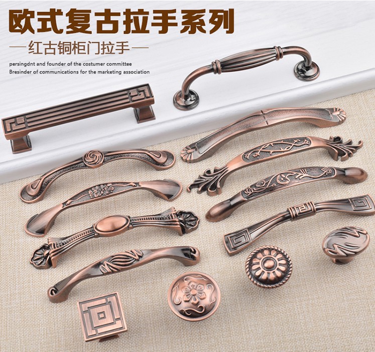 Bronze antique retro comfortable footwear