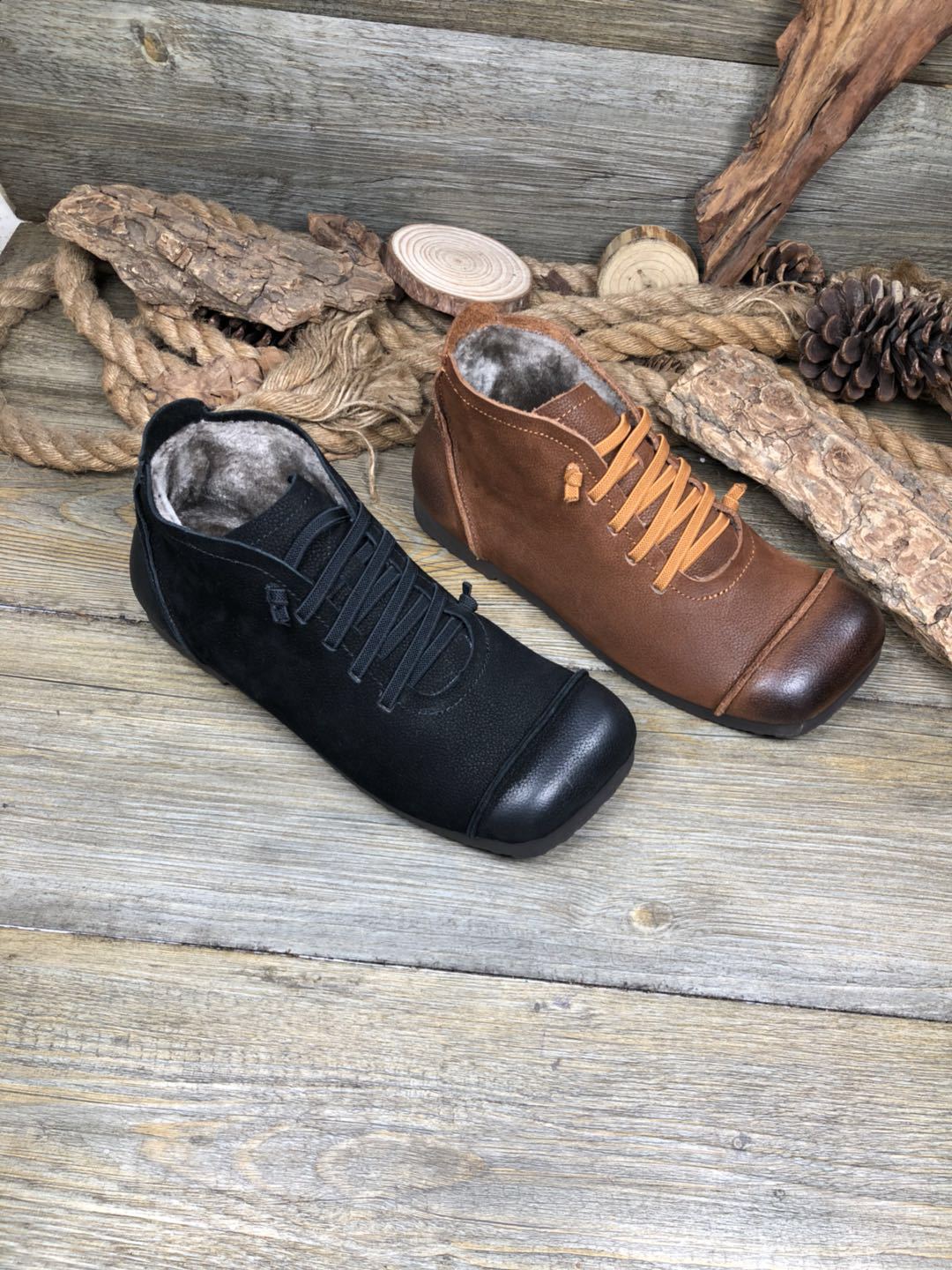 Bottes femme en En cuir - Ref 3355446 Image 14