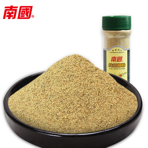 Hainan Specialty Nanguo Food Pure White Pepper Powder 125g BBQ Steak Seasoning