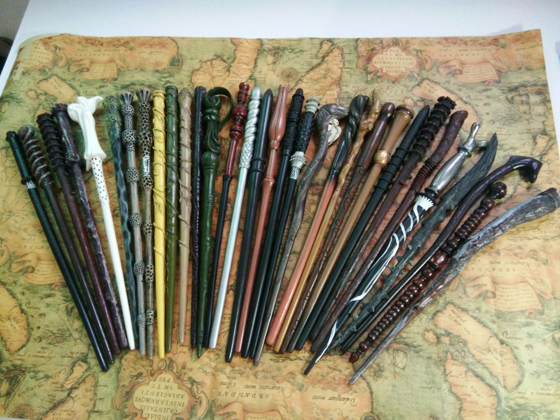 哈利波特魔杖赫敏魔法棒伏地魔罗恩小天狼星法杖道具周边礼物|ru