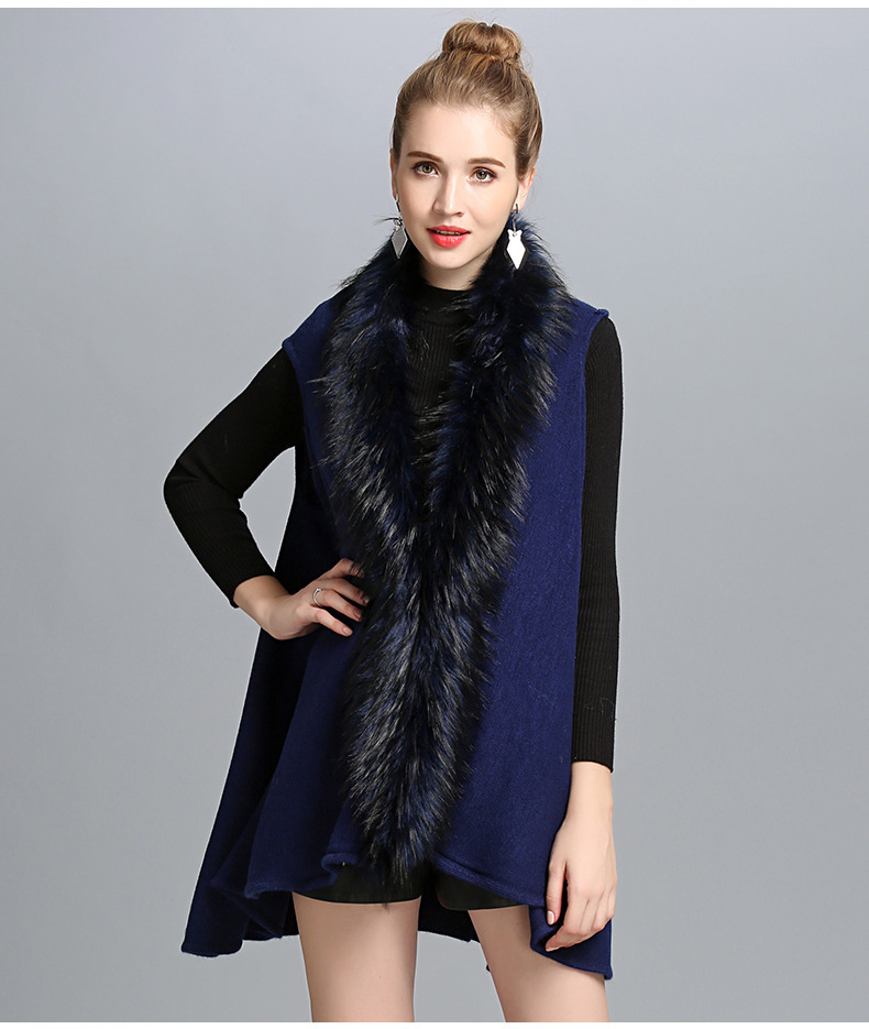 Gilet femme POINT DE DéPART VOITURE en Cachemire - Ref 3318014 Image 20