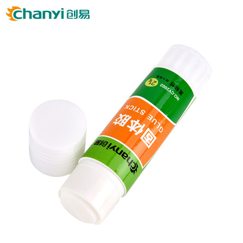 Chuangyi CY2002 office supplies white handmade solid glue student stationery strong glue glue stick 21g wholesale