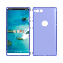 Smartisan锤子坚果R1四角摔气囊清水手机保护套外壳素材空压适用