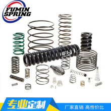 厂家直销 耐用防腐蚀压簧 阻车器碰头压缩弹簧加工定制