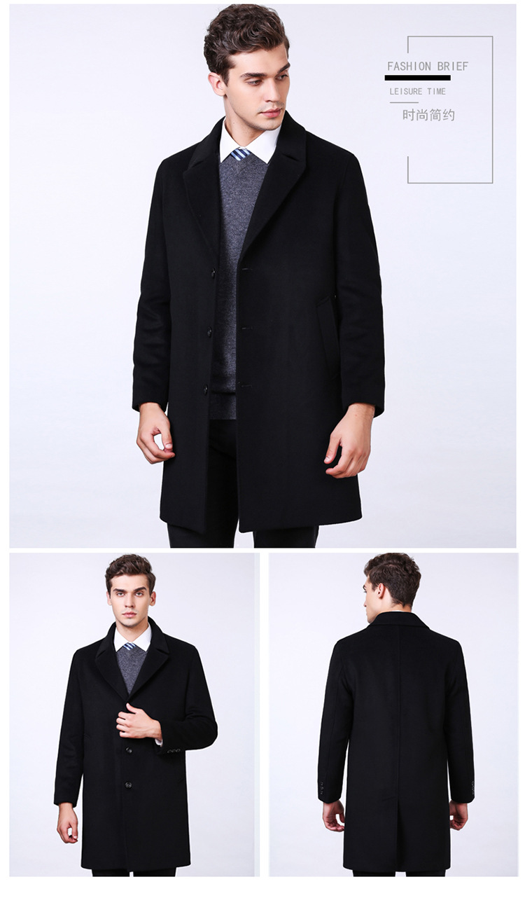 Manteau homme en Laine - Ref 3419329 Image 13