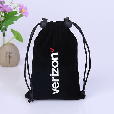 旅行收納禮品束口袋定做 雙肩尼龍束口袋 絨布抽繩袋包裝袋