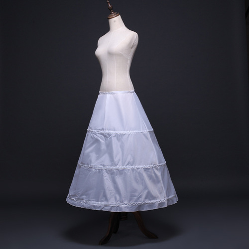 3-steel pannier three-steel petticoat wedding dress lining 3-ring performance costume dance COS petticoat three-layer support special