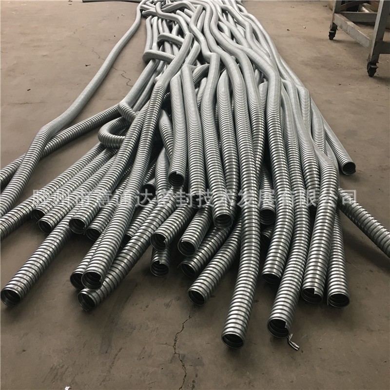 JS热浸锌钢带金属穿线软管/电线电缆保护套管
