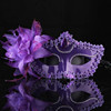 Factory Direct Sales Halloween Mask Makeup Dance Big Baihua Princess Mask Female Feats and Half Face