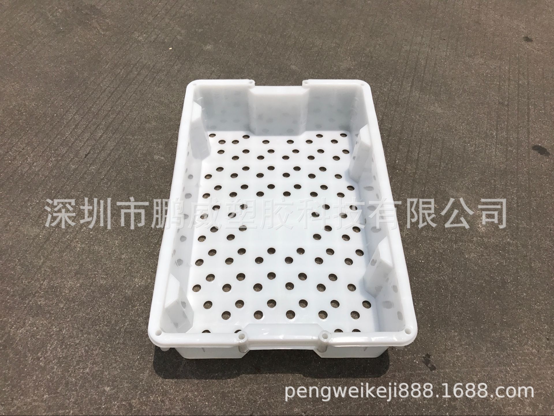 供应浅海鱼白色鱼筐 淡水草鱼通用收纳鱼虾箱 螃蟹专用养殖周转筐