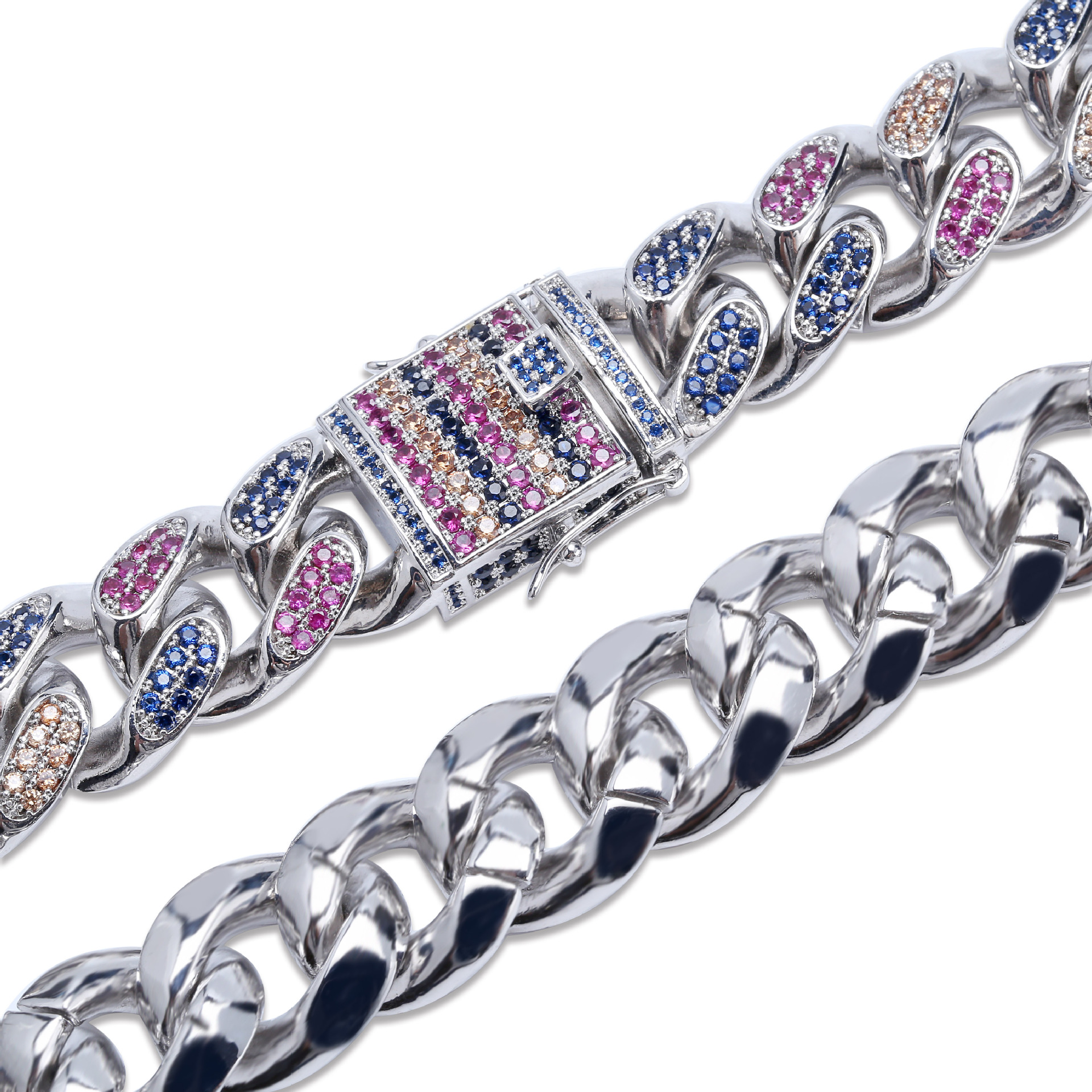 2019 Men Pandora Style Bracelet Luxury Designer Hip Hop
