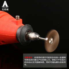 馬毛刷打磨頭馬鬃毛迷你拋光輪 馬尾毛紅木根浮雕刻上蠟拋光3mm柄