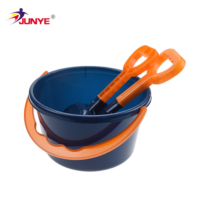 厂家批发夏季戏水玩沙组合玩具户外沙滩玩具套装PP儿童沙滩桶网袋