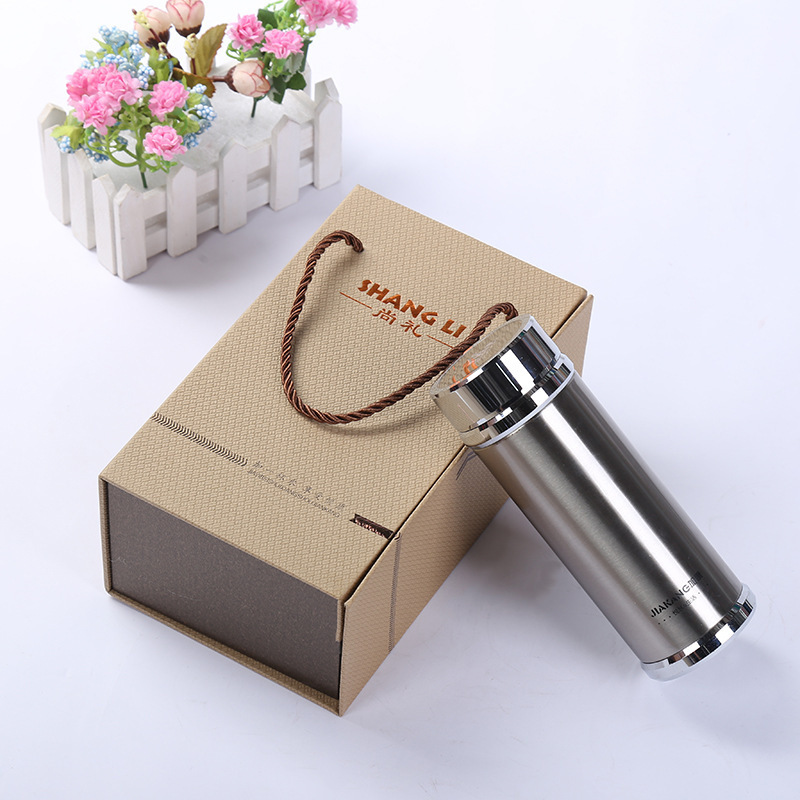 户外旅行运动新款304不锈钢商务水杯办公保温杯 礼盒高档商务礼品