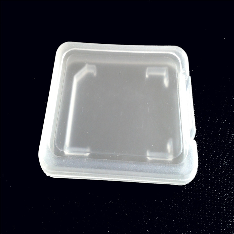 厂家供应SD透明卡盒 内存卡盒注塑包装盒/塑盒密封