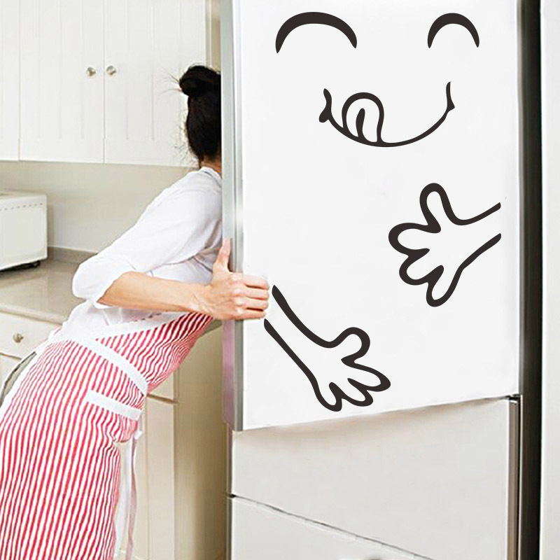 Funny Refrigerator Stickers Door Stickers display picture 3