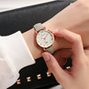 Fashionable trend fuchsia watch for leisure, Korean style, simple and elegant design