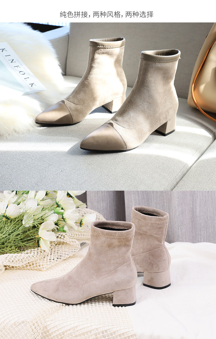 Bottes femme en Daim - Ref 3355214 Image 29