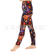 欧美外贸原单万圣节款女成人打底裤 舒适牛奶丝紧身裤 厂家直销