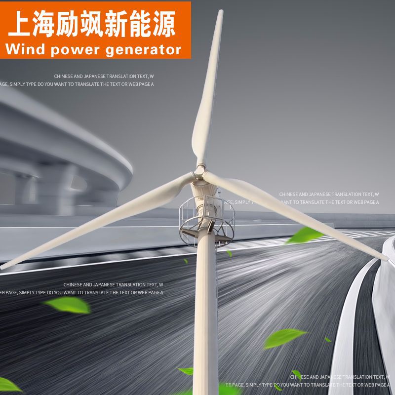 Manufactor Direct selling Electric control 10KW household small-scale Wind Turbines Scenery complementary solar energy system
