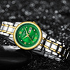 Fashionable watch, waterproof quartz steel belt, city style, Korean style