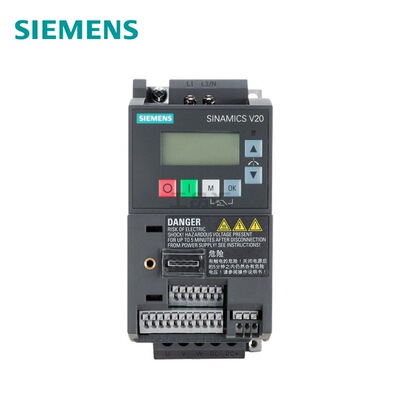 西门子 SINAMICS V20 1AC 220V变频器,无内置滤波器;6SL3210-5B