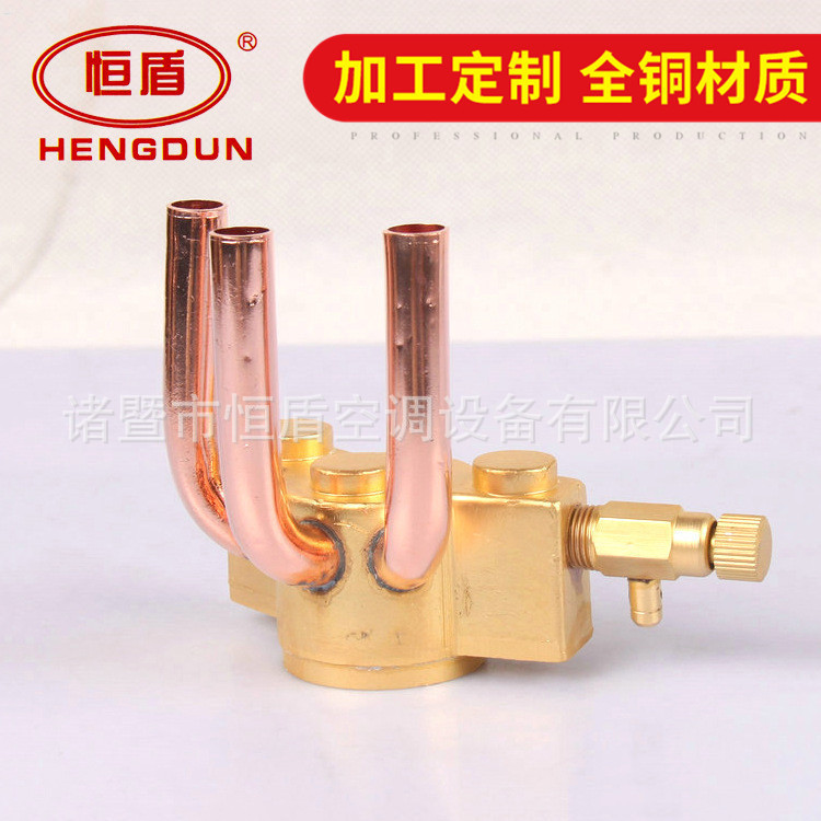 Professional supply of non-standard card fan coil collector at affordable price