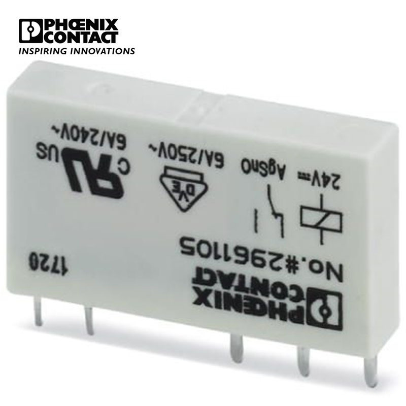 菲尼克斯 单个继电器 - REL-MR- 24DC/21 - 2961105-10 一包10个